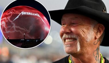 Metallica's James Hetfield Debuts New Hairstyle For Sphere Shows