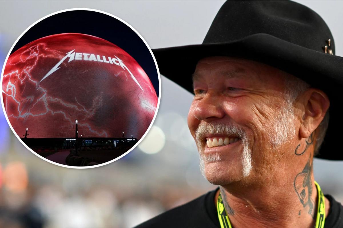 Metallica's James Hetfield Debuts New Hairstyle For Sphere Shows
