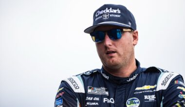 Austin Hill and Shane van Gisbergen clash at Kansas; tense RCR radio exchange follows