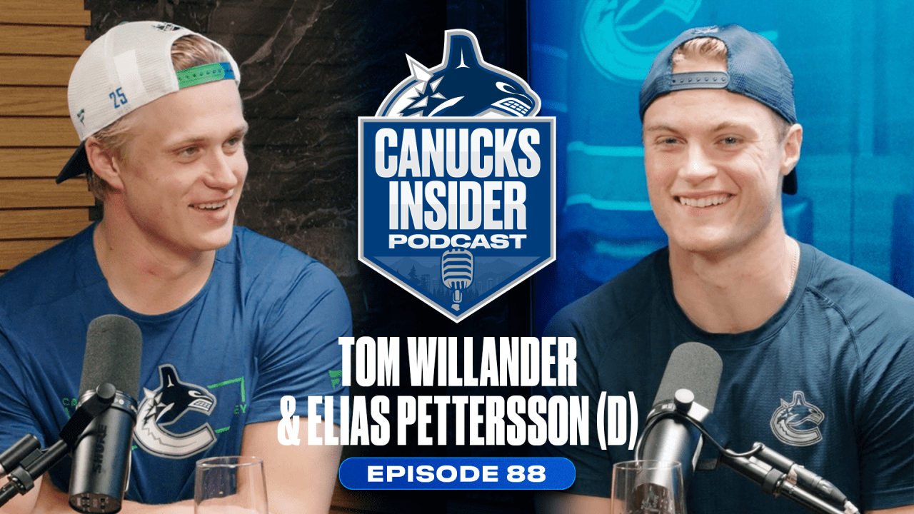 Defencemen Elias Pettersson and Tom Willander Discuss Living in Vancouver and Preparing for the Upcoming Season
