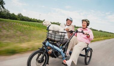 Electric parallel tandem: Hase Bikes Kettwiesel TWO