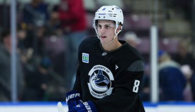 Canucks not rushing Zeev Buium's development in sophomore season