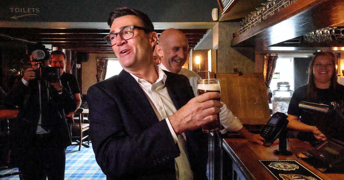 Prime Minister Andy Burnham Highlights The Government's Support For The Pub Industry