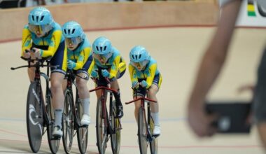 Kazakhstan sweeps five gold medals at Asian Track Cycling Cup