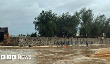 Hurricane Polo makes landfall in Mexico, with life-threatening winds and flooding - BBC