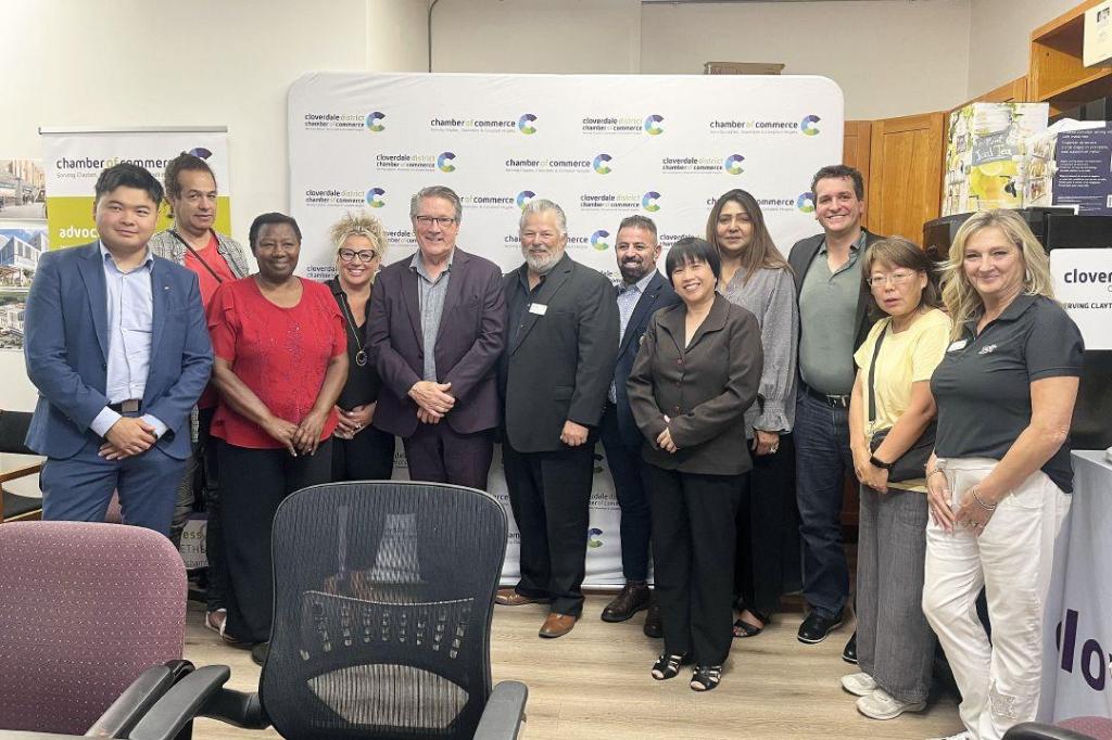 Cloverdale Chamber holds first of 7 civic slate ‘open houses’