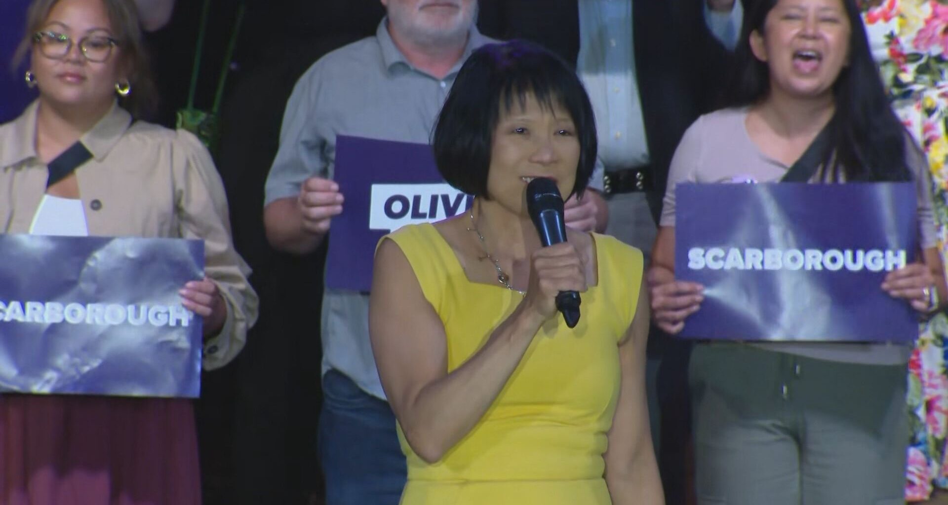 Chow paints a picture of two different Torontos at campaign event