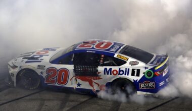Christopher Bell passes Kyle Larson to win NASCAR Southern 500 at Darlington