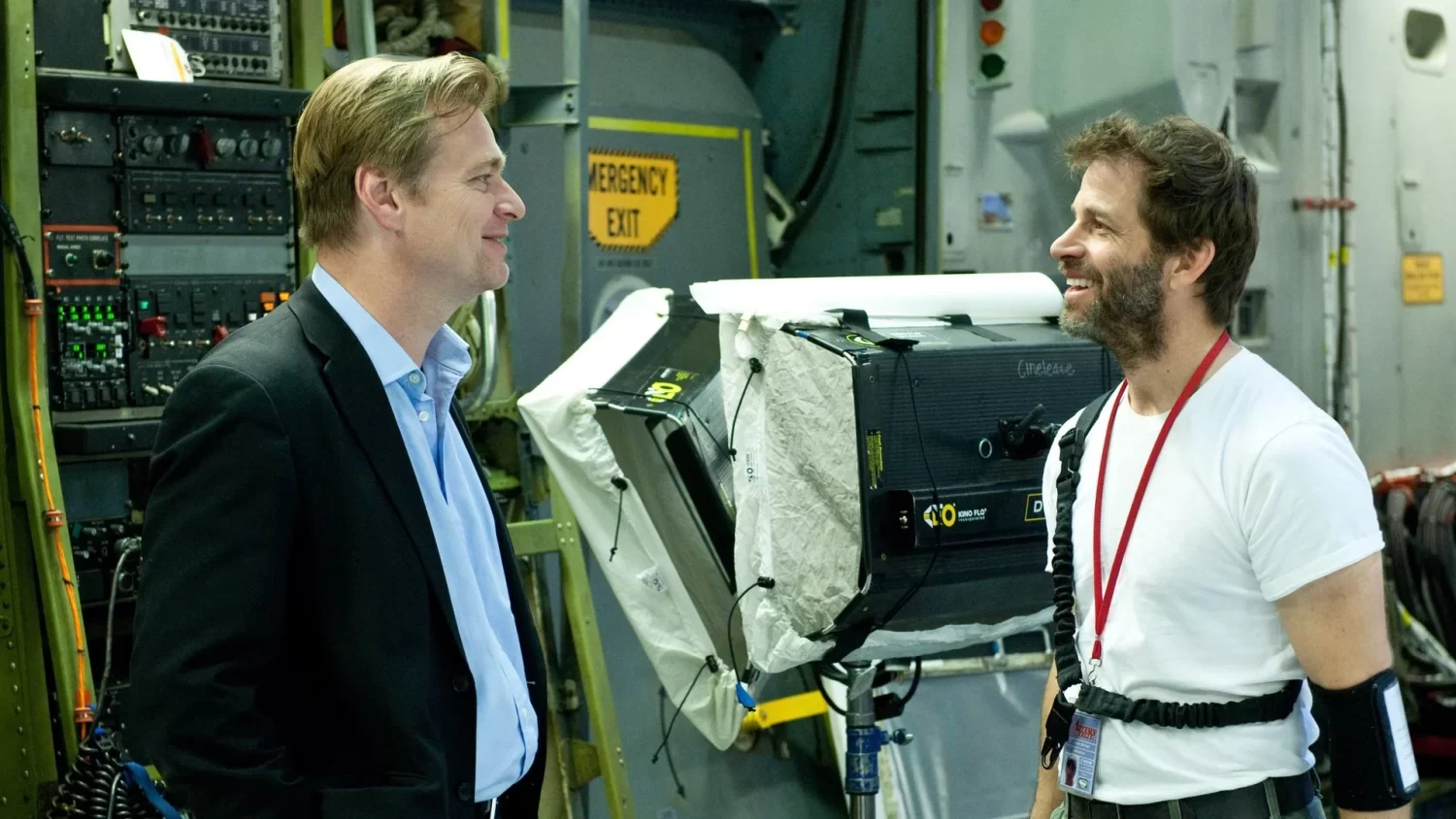 Christopher Nolan and Zack Snyder
