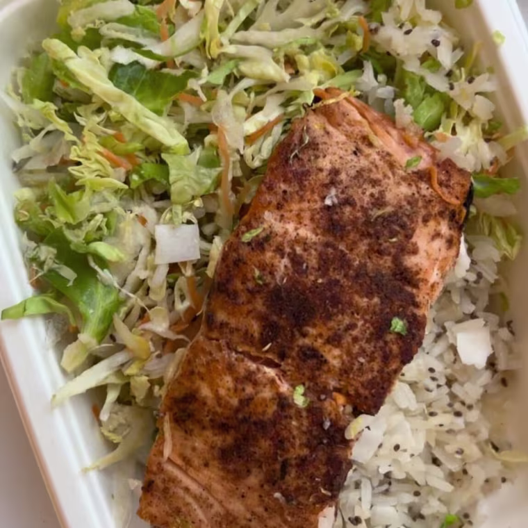 Chicken Cookunity meal with rice
