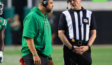 Roughriders' Corey Mace takes responsibility for poor coach's challenge record