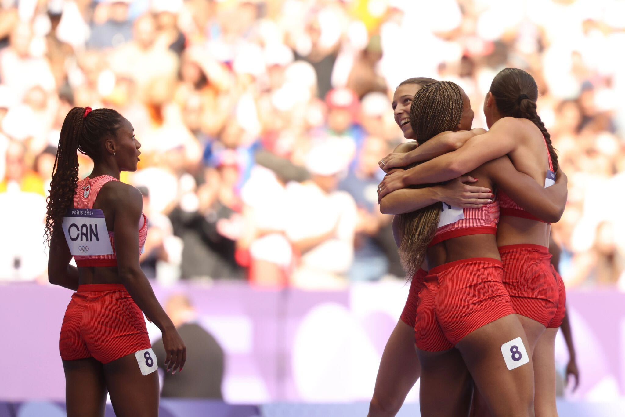 Canada 4x100m relay Olympics