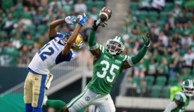 ‘Great test for us’: Riders head to Winnipeg for Banjo Bowl clash