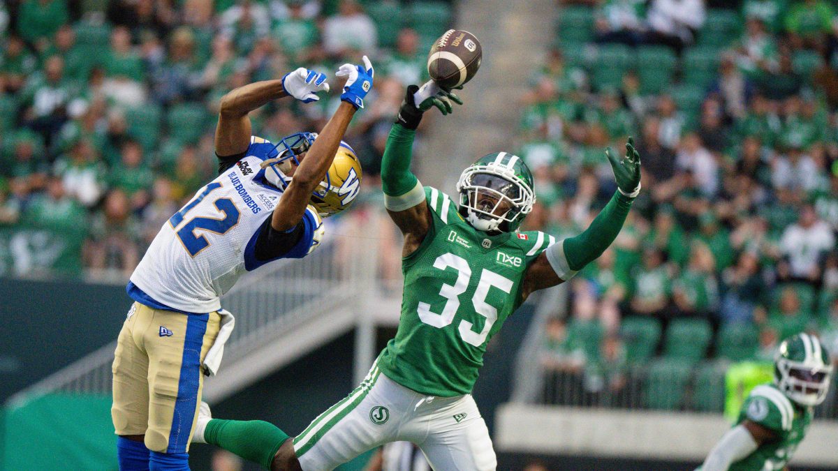 ‘Great test for us’: Riders head to Winnipeg for Banjo Bowl clash