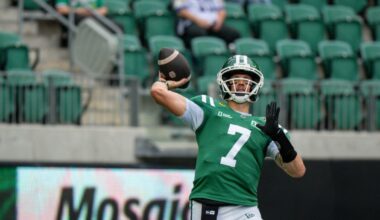 Riders look to build on Labour Day win in Banjo Bowl rematch