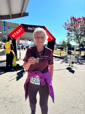 Woman at walk/run