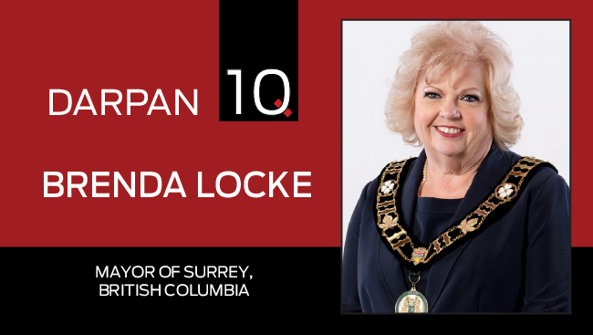 DARPAN 10 with Brenda Locke – Mayor of Surrey, British Columbia