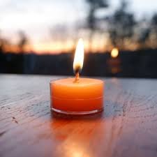 Memorial candle