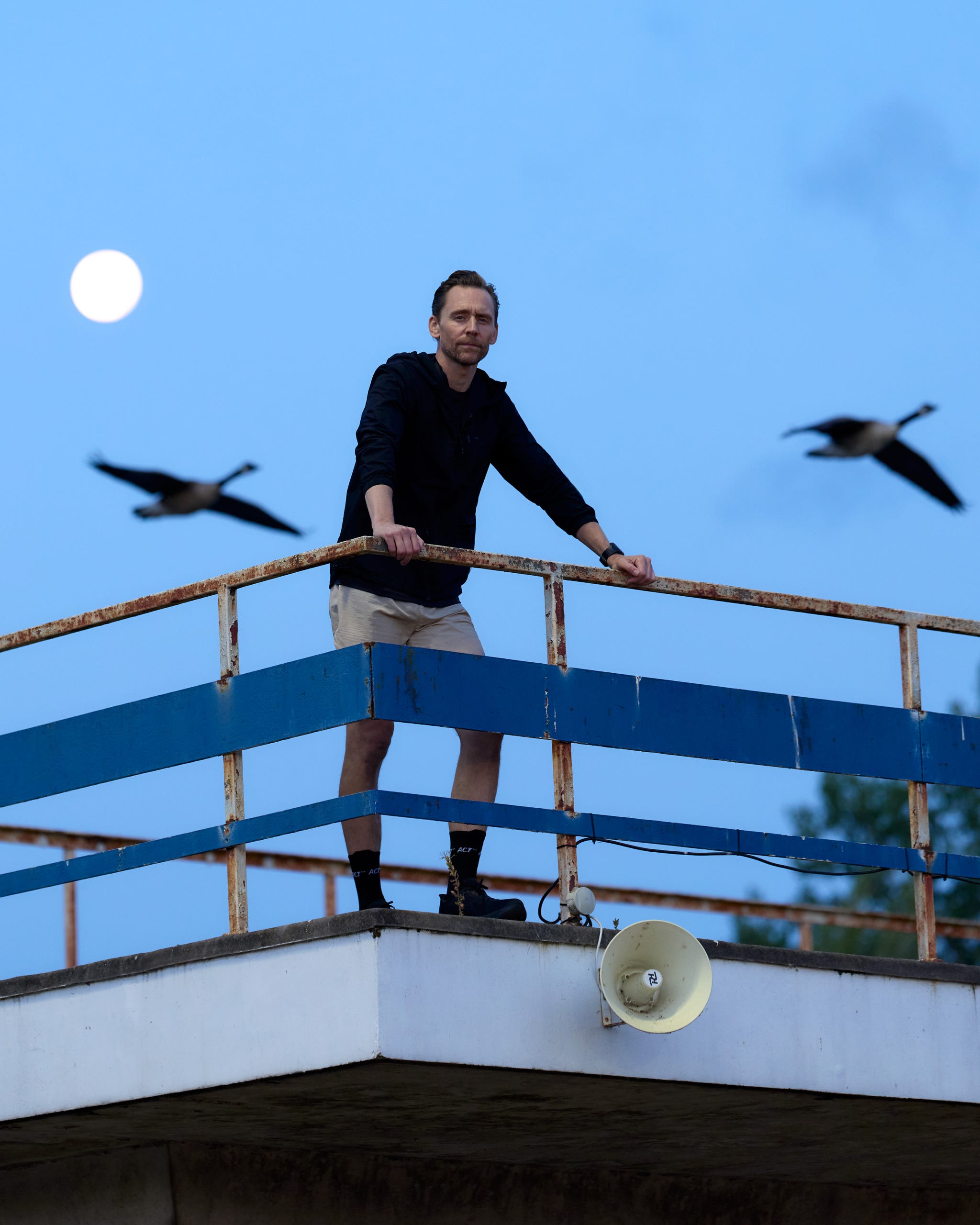 tom hiddlestone, shot for men's health uk