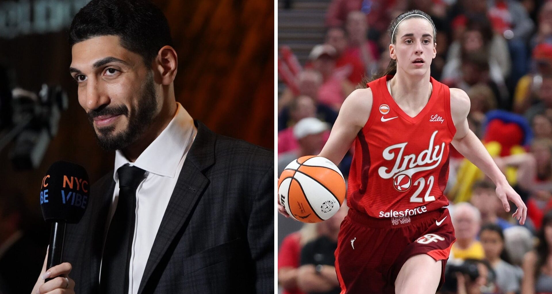 Enes Kanter on what he and Caitlin Clark could achieve as teammates in the WNBA