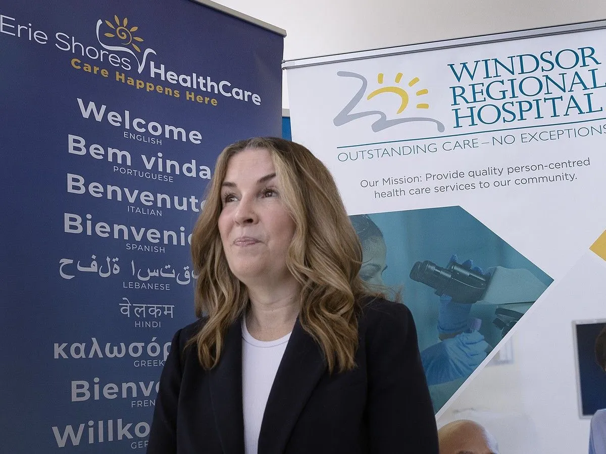 Kristin Kennedy, president and CEO of Windsor Regional Hospital