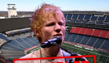 Ed Sheeran's Shows at Robert Kraft's Gillette Stadium Are Canceled