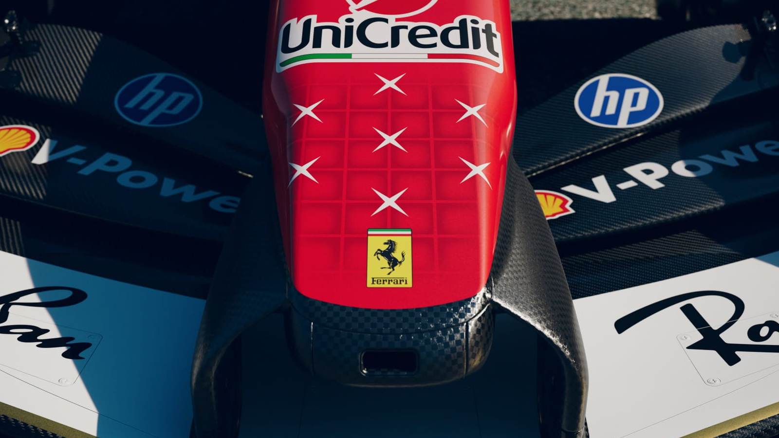 Michael Schumacher Ferrari livery nosecone.