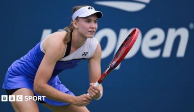 US Open 2026 LIVE: Elena Rybakina vs Thea Frodin - scores, radio & live text updates