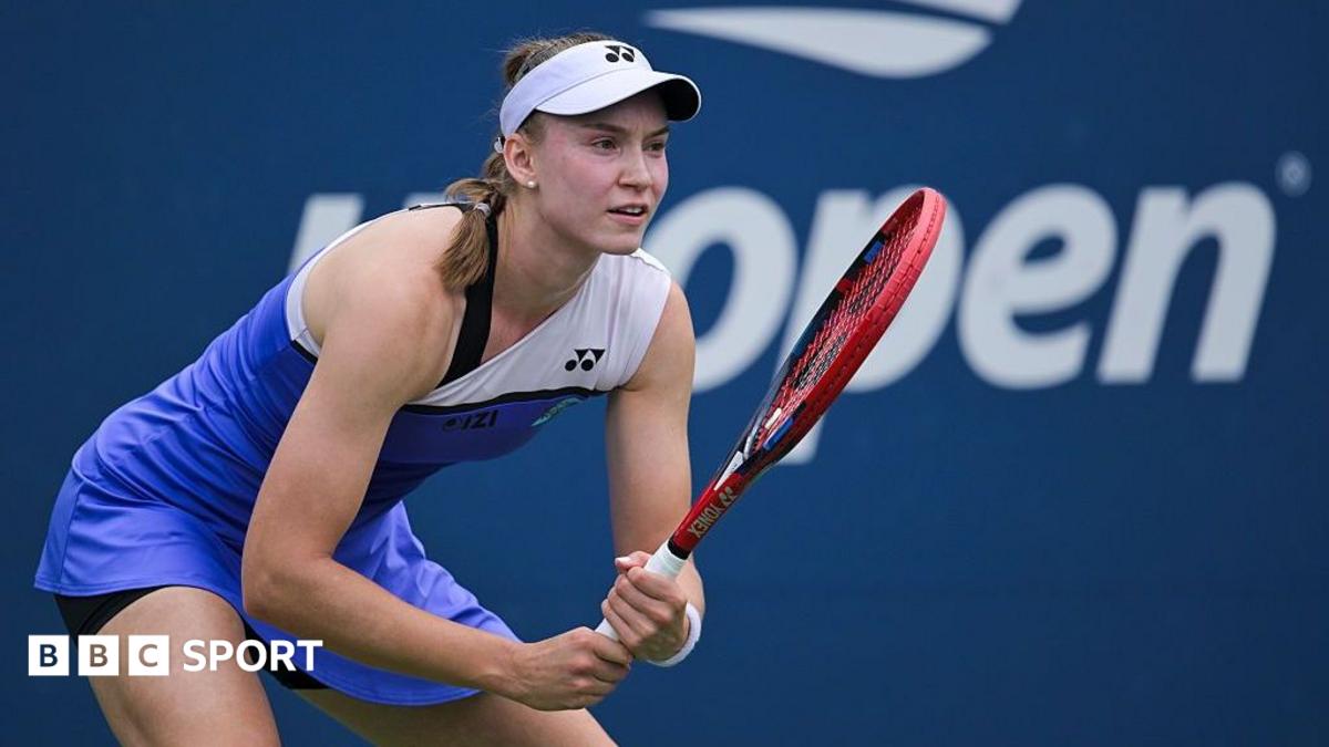 US Open 2026 LIVE: Elena Rybakina vs Thea Frodin - scores, radio & live text updates