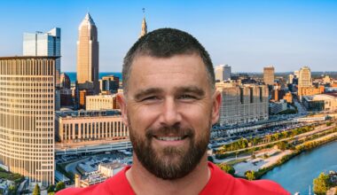 Travis Kelce Bought $5.3 Million Lakefront Ohio Mansion Months Before Taylor Swift Wedding