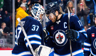 Hellebuyck trade speculation ‘not worth our time,’ Jets captain Lowry says
