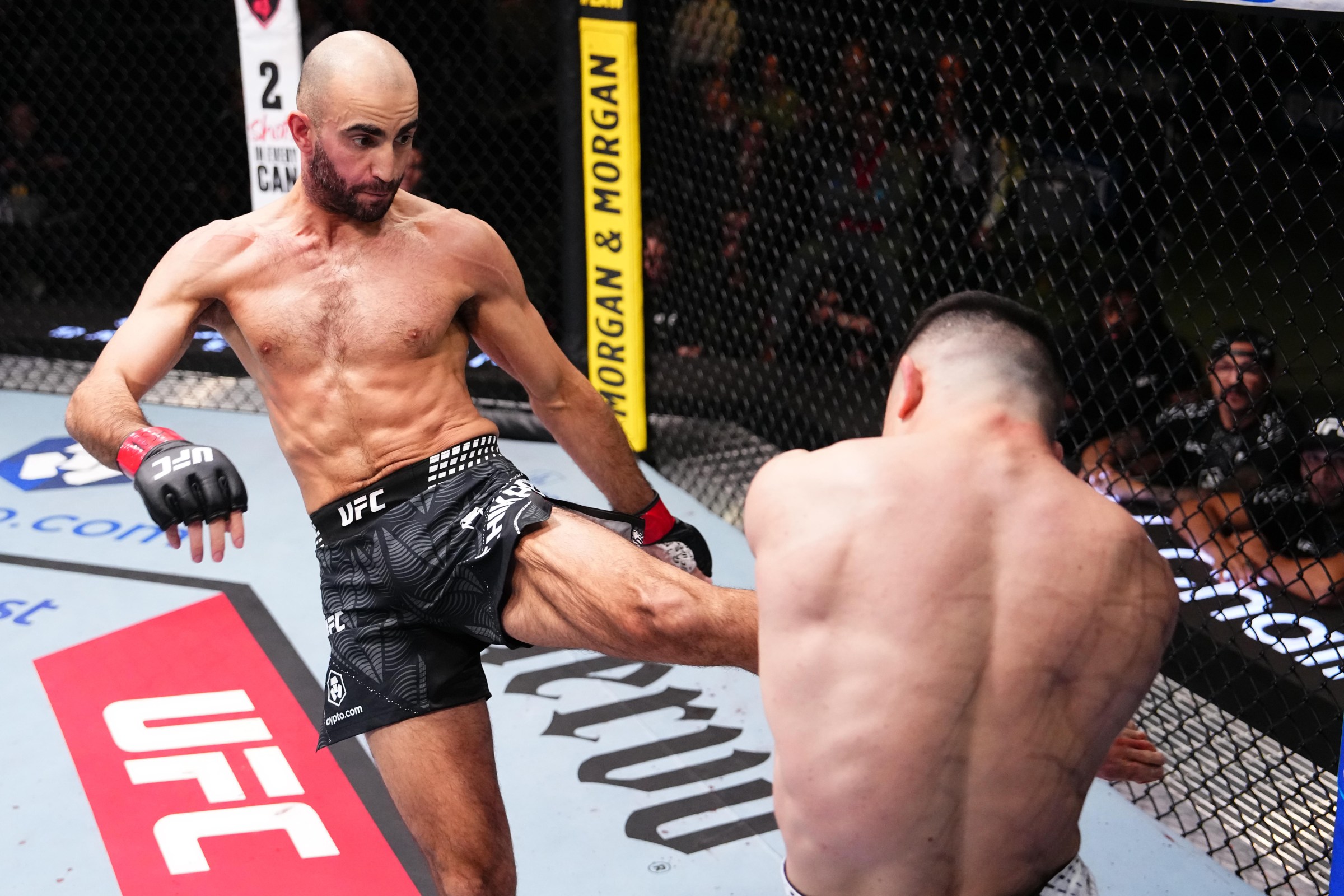 Giga Chikadze opens the show at UFC 331.