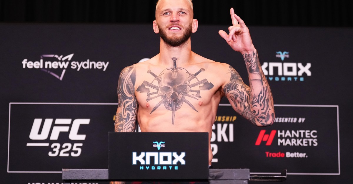 Live: UFC Paris early weigh ins results | Hooker vs. Parnasse