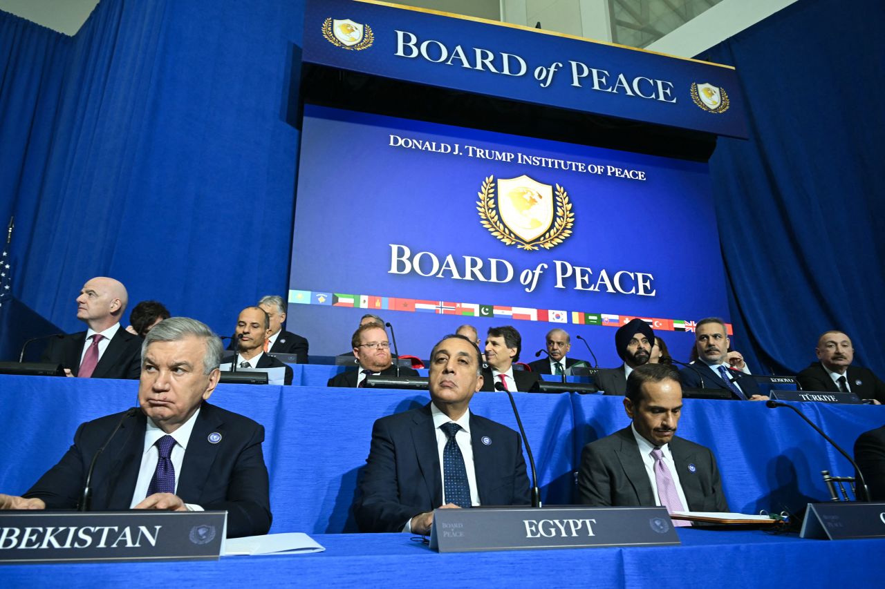 The inaugural meeting of the Board of Peace in Washington, DC, on February 19, 2026.