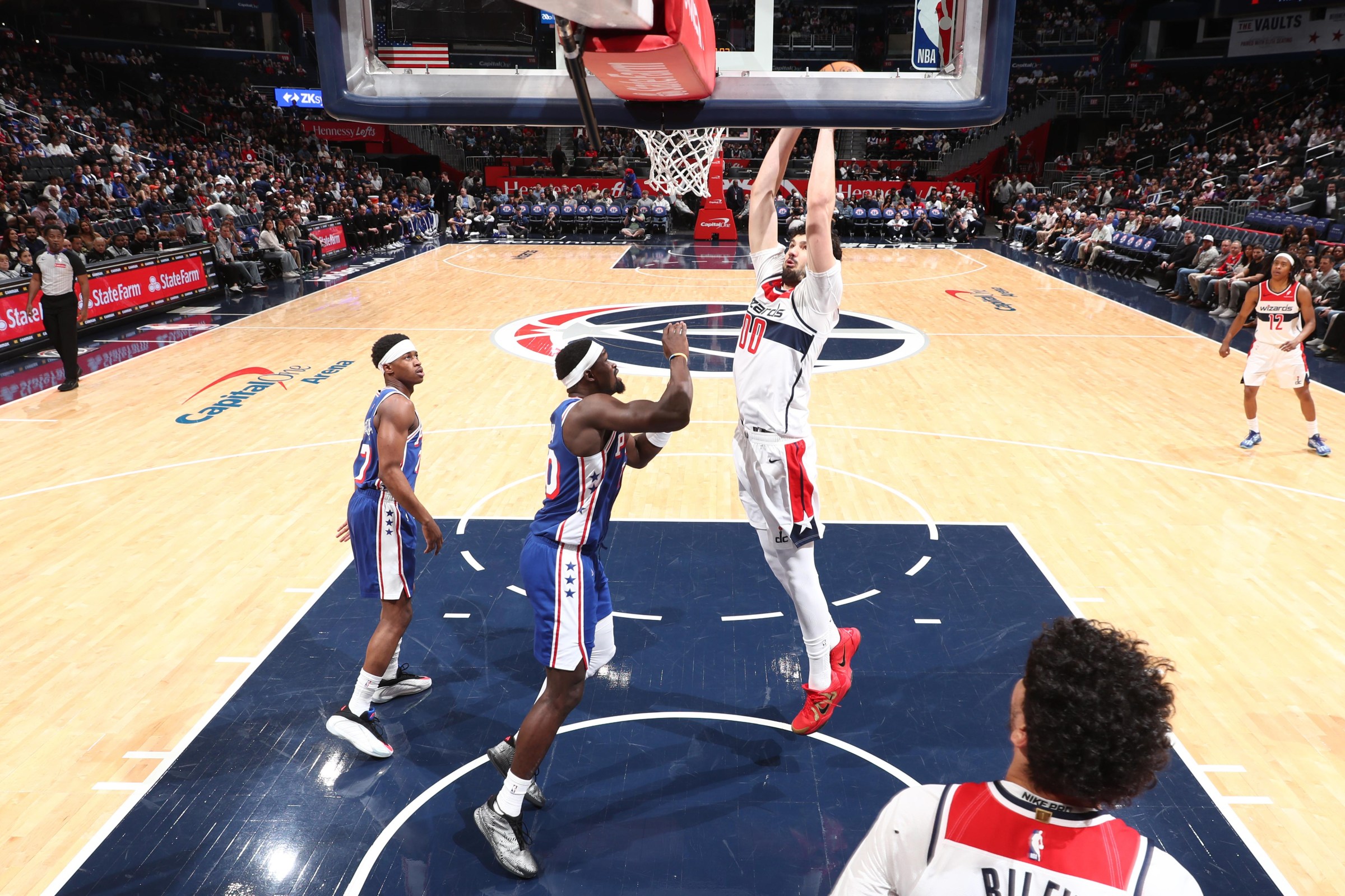 Entering his fourth season, Tristan Vukcevic faces competition for even the limited minutes he’s played the past three seasons.