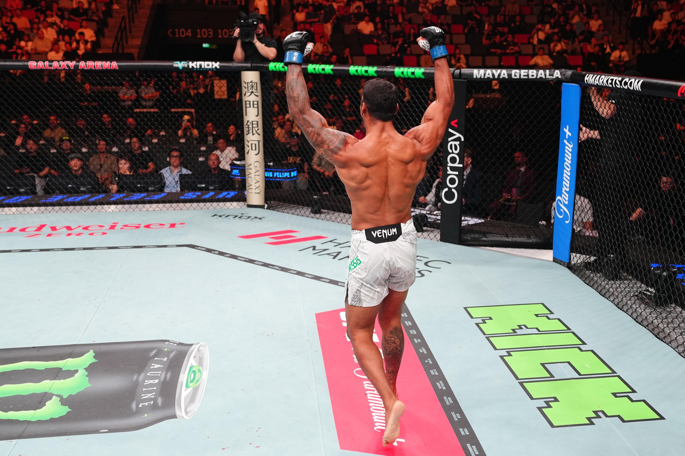 Luis Felipe Dias will go for his second UFC win at UFC Paris.