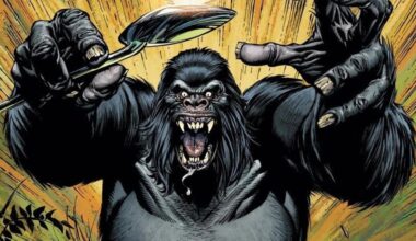 The People v. Gorilla Grodd Set Video Shows Singing Villain