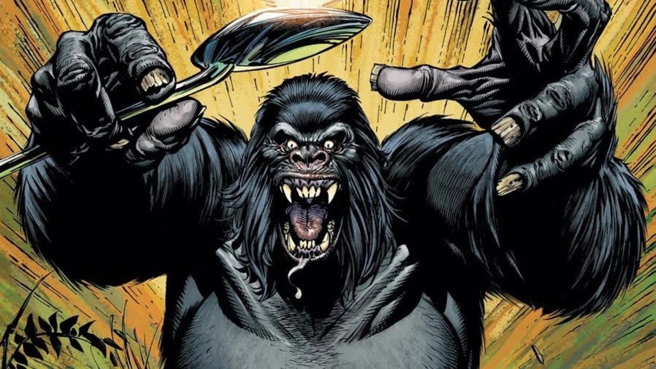 The People v. Gorilla Grodd Set Video Shows Singing Villain
