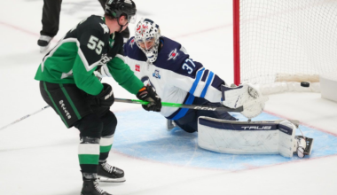 'Can't ignore it': Jets' Morrissey addresses Hellebuyck trade request