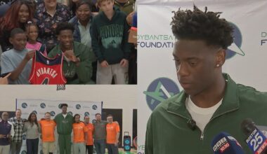 #1 NBA overall pick, Brockton native gives back to the community – Boston 25 News
