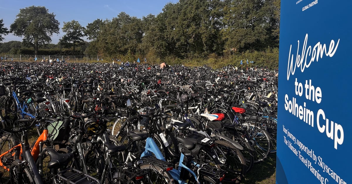 Cycling to the Solheim Cup: Fans embrace Dutch tradition at Bernardus Golf