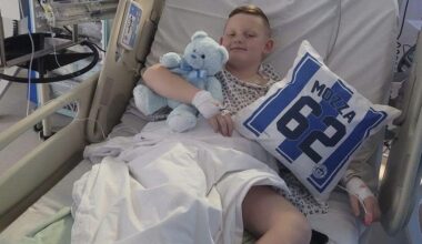 Mum tells of son's sepsis ordeal that left him in coma