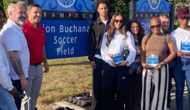 Brampton renames six soccer fields for Canadian men's national team members