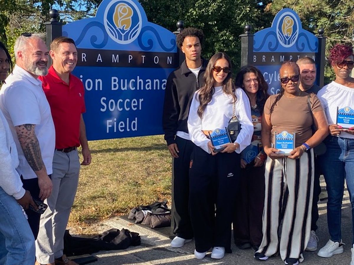 Brampton renames six soccer fields for Canadian men's national team members