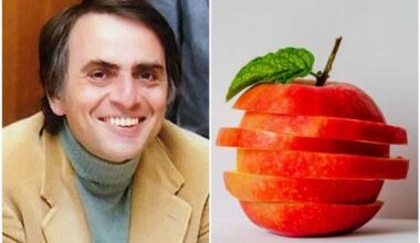 46 years ago, Carl Sagan beautifully explained the fourth dimension using a sliced apple