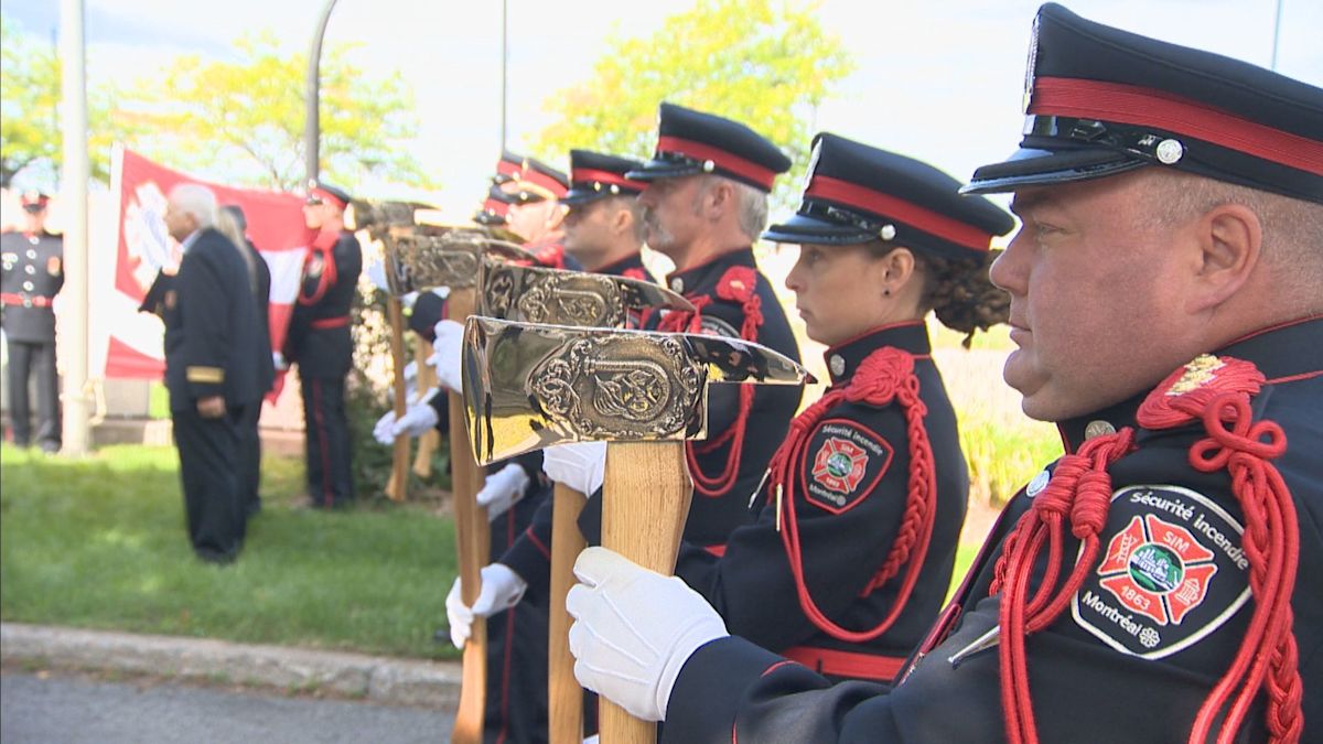 Montreal fire department commemorates 9/11 attacks,
