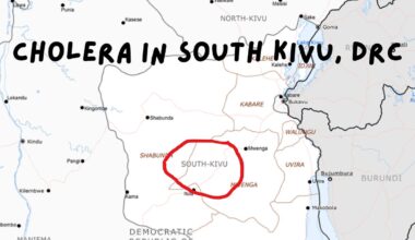 DRC: 449 suspected cases of cholera, 13 deaths in one week in South Kivu