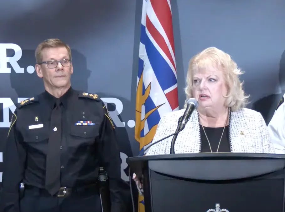 Surrey Police chief says he was fired for political reasons, points finger at Mayor