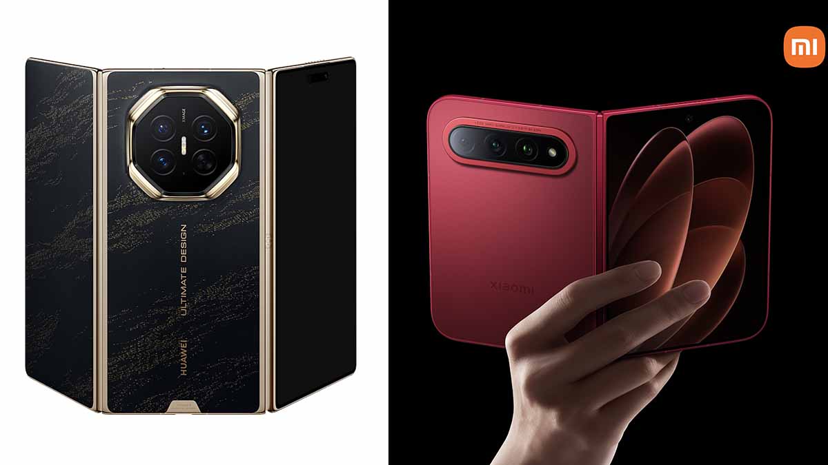 Huawei Mate XT 2 Xiaomi 18 Fold