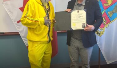Capleton Receives Official Proclamation from Mayor of Brampton, Canada